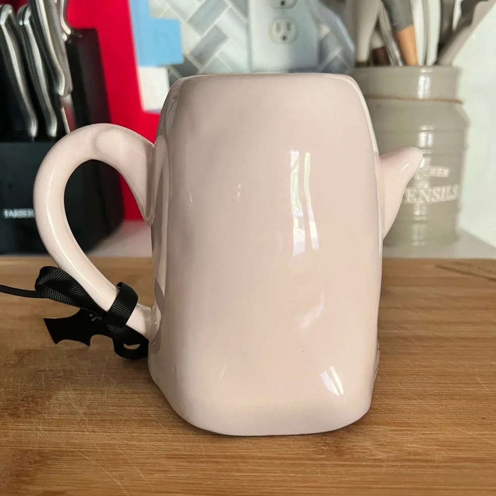 Rae Dunn | NWT pink ghost seasonal Halloween mug - OS
